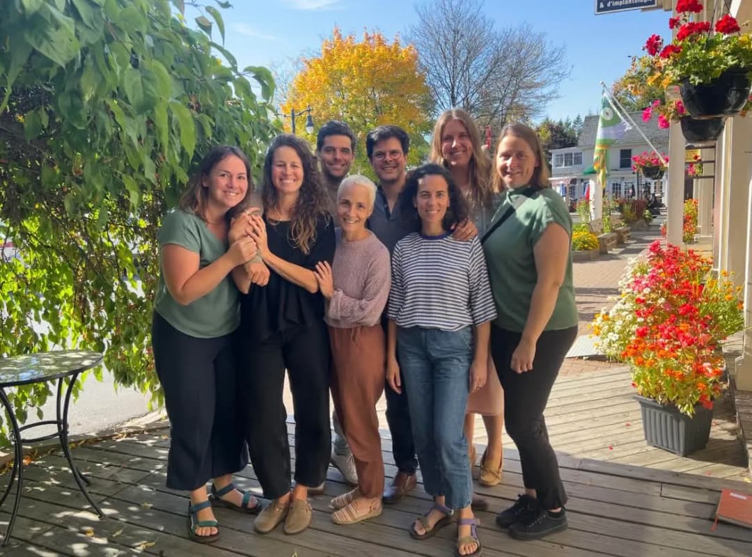 Les membres du CA de Village Famille, qui accompagnent les familles dans le Brome-Missisquoi